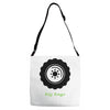 big men knows Adjustable Strap Totes