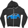 model 7 Zipper Hoodie