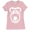 gorilla face Ladies Fitted T-Shirt