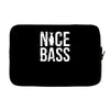 nice bass fishing Laptop sleeve