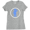 blue cid wave lock Ladies Fitted T-Shirt