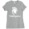 trojan condoms Ladies Fitted T-Shirt