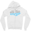 may the mass times acceleration be with you Zipper Hoodie