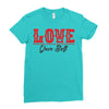 Love Ladies Fitted T-Shirt
