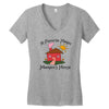 favorite hangout mamaws house Women's V-Neck T-Shirt