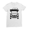 classic mini, ideal birthday gift or birthday present Ladies Fitted T-Shirt
