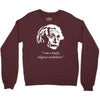 albert einstein's non believer Crewneck Sweatshirt