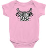 a biker life behind bars Baby Onesie