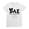 Bae Best Auntie Ever Ladies Fitted T-Shirt