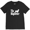 the dogfather english springer spaniel white V-Neck Tee