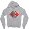 black lodge dance hall Zipper Hoodie