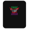 straight outta arkham Mousepad