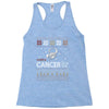 santa cancer  christmas ugly t shirts Racerback Tank