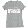 motorboating enthusiast Ladies Fitted T-Shirt