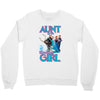 aunt of the birthday girl Crewneck Sweatshirt