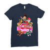 paw patrol birthday girl brother Ladies Fitted T-Shirt