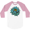 lotus flower 3/4 Sleeve Shirt