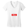 Thicc Hypebeast Women's V-Neck T-Shirt