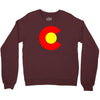 colorado flag Crewneck Sweatshirt