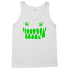 fun monster face, eat, beast, Tank Top
