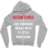 December Girls Zipper Hoodie