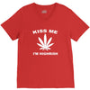 kiss me i'm highrish V-Neck Tee
