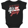 happy 4th of july Baby Bodysuit