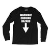 warning choking hazard printed Long Sleeve Shirts