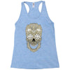 skull plants Racerback Tank