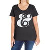 ampersand Ladies Curvy T-Shirt