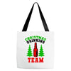 christmas drinking team Tote Bags