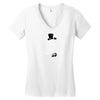 keep calm, we're all mad here Women's V-Neck T-Shirt