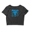 r2 d2 droid vintage star wars Crop Top