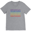 earth is not flat V-Neck Tee