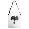 toothless on your back Adjustable Strap Totes