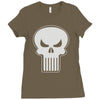 the punisher long sleeves Ladies Fitted T-Shirt