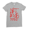 let love rule Ladies Fitted T-Shirt
