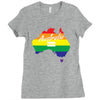 Vote Yes-Australia Marriage Equality Ladies Fitted T-Shirt