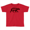 papa christmas bear Toddler T-shirt