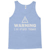 warning i do stupid things Tank Top