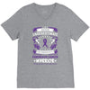 Never Underestimate the Strength of a Pancreatic Cancer Warrior V-Neck Tee