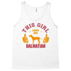This Girl Loves Her Dalmatian Tank Top