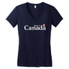 made in canada Women's V-Neck T-Shirt