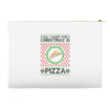 All I Want For Christmas Is Pizza Ugly Christmas For Light Accessory Pouches