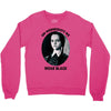 on wednesdays we wear black Crewneck Sweatshirt