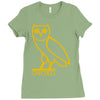 drake, ovoxo owl Ladies Fitted T-Shirt