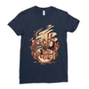 Popular Ramen Ladies Fitted T-Shirt