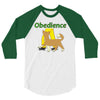 obedience 3/4 Sleeve Shirt