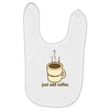 funny retro coffee Baby Bibs