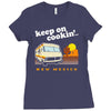 keep on cookin' new mexico Ladies Fitted T-Shirt